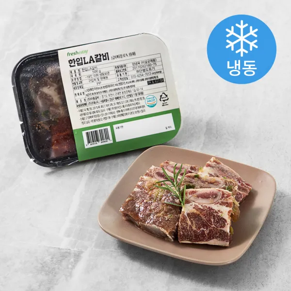 프레시지 한입 LA갈비 (냉동), 500g, 1개