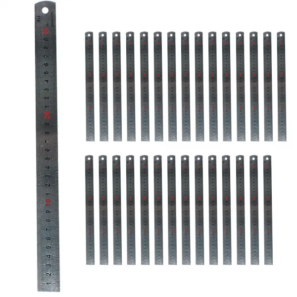 아이비스 30cm 스테인리스 스틸 직자 Sp10988 단일 색상 30개