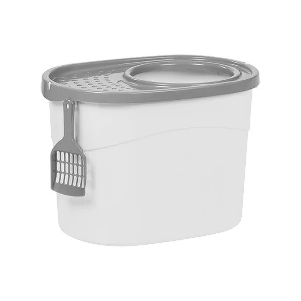 아이리스 사막화 방지 고양이 화장실 Tecl 340 그레이