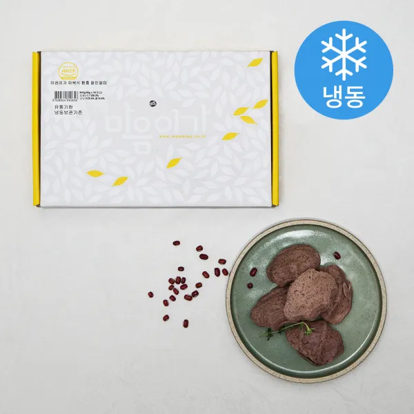 착한마을마음이가 이북식 함흥 팥인절미 16개입 (냉동), 640g, 1개