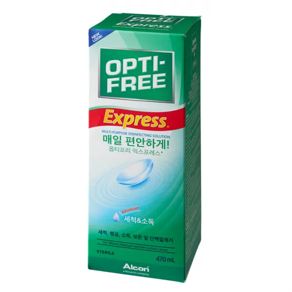옵티프리 익스프레스 렌즈세정액 470ml 1개