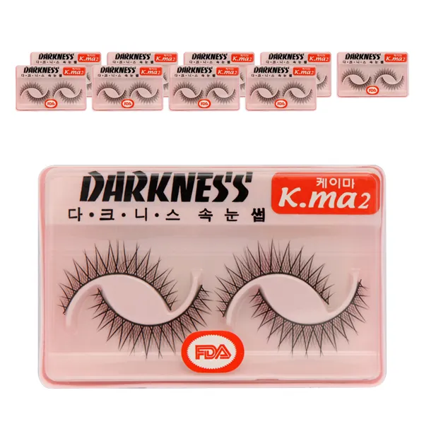 다크니스 속눈썹, 10개, Kma2