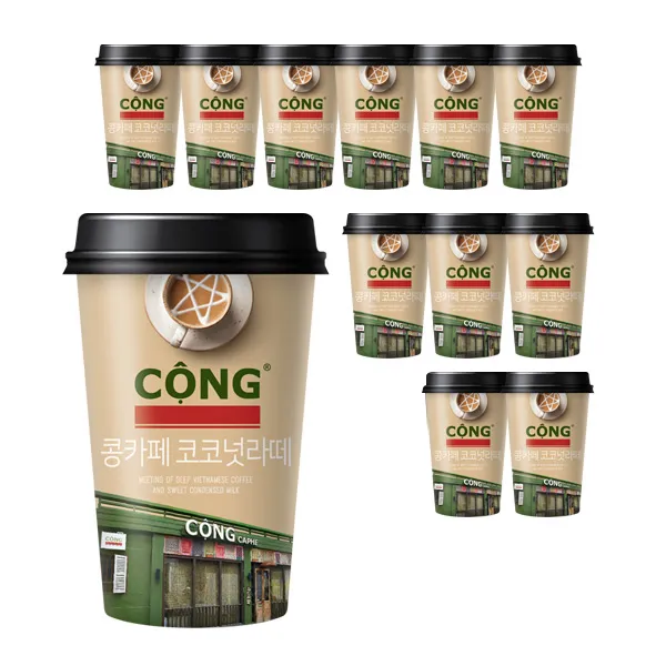 동원 콩카페 코코넛라떼, 250ml, 12개