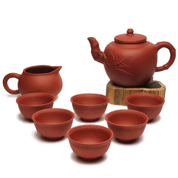 자래순 884 청 자사호 다구세트 8p, 1세트, 다구 175ml + 350ml + 50ml x 6p