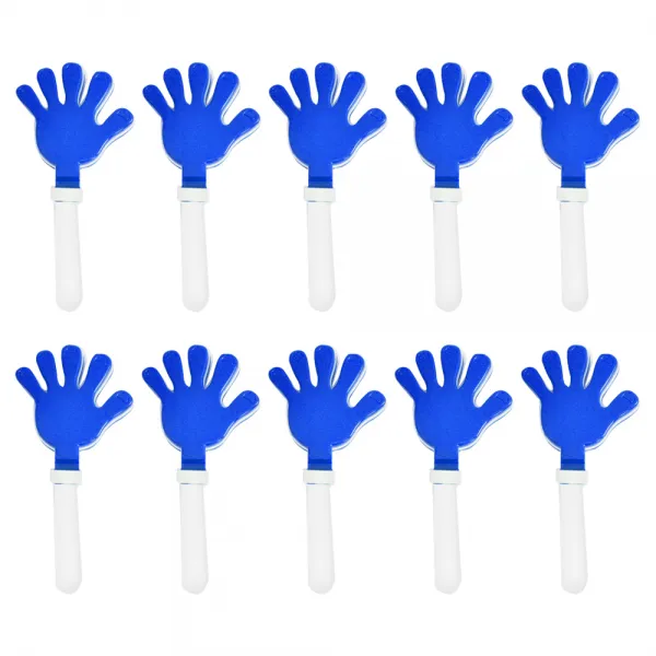 파티쇼 응원용짝짝이 대, 손바닥블루, 10개