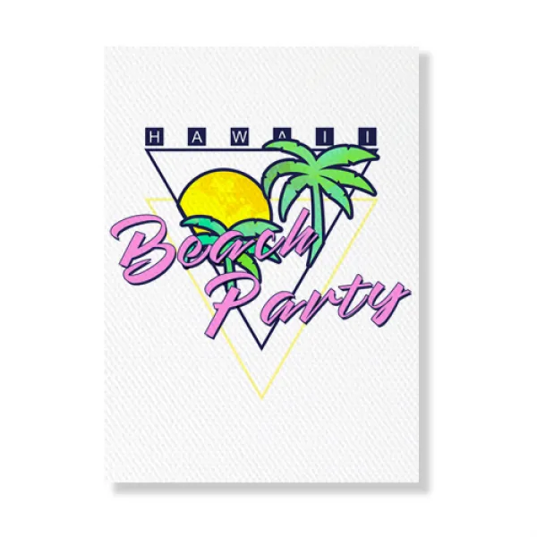 메이코플라워 홈데코 야자수 캔버스 하와이비치