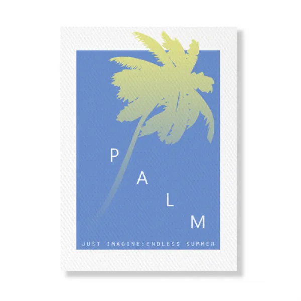 메이코플라워 홈데코 야자수 캔버스 Palm