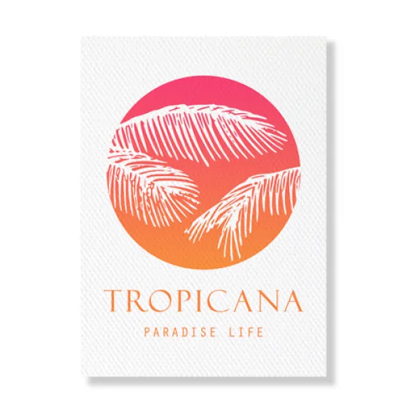 메이코플라워 홈데코 야자수 캔버스 트로피카나