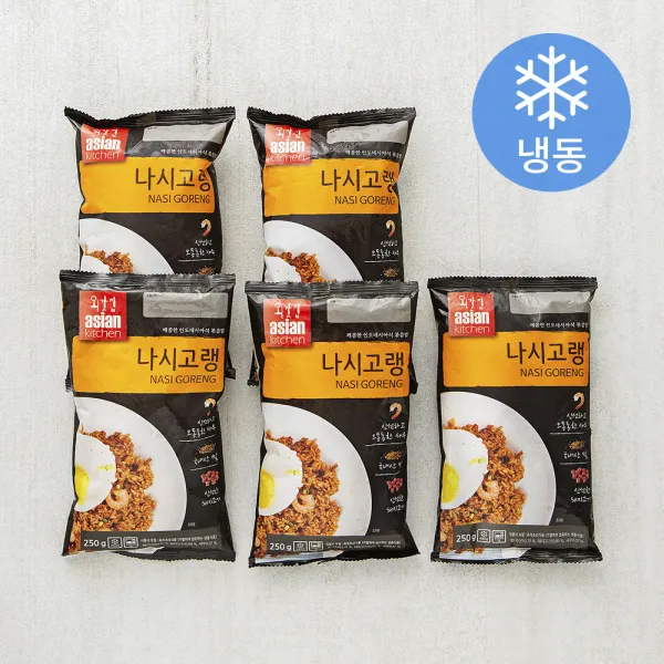 외갓집 나시고랭 (냉동), 250g, 5개