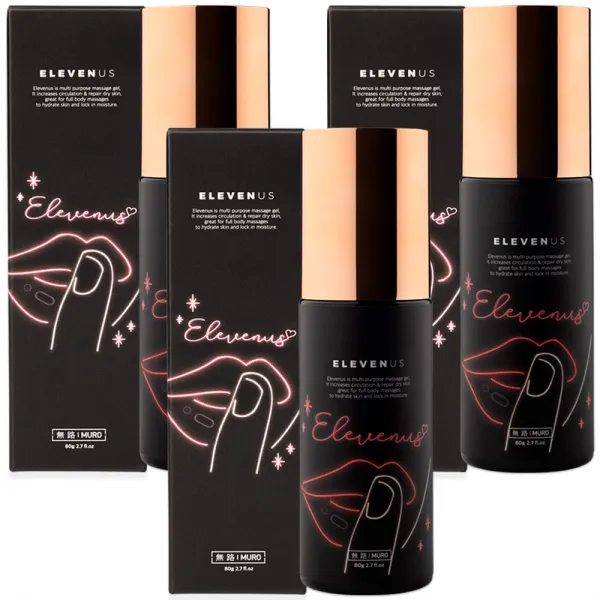 무로 일레브너스 러브젤 펌프형, 80g, 3개