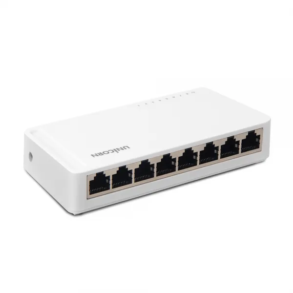 유니콘 8포트 스위칭허브 100Mbps, SH-800N