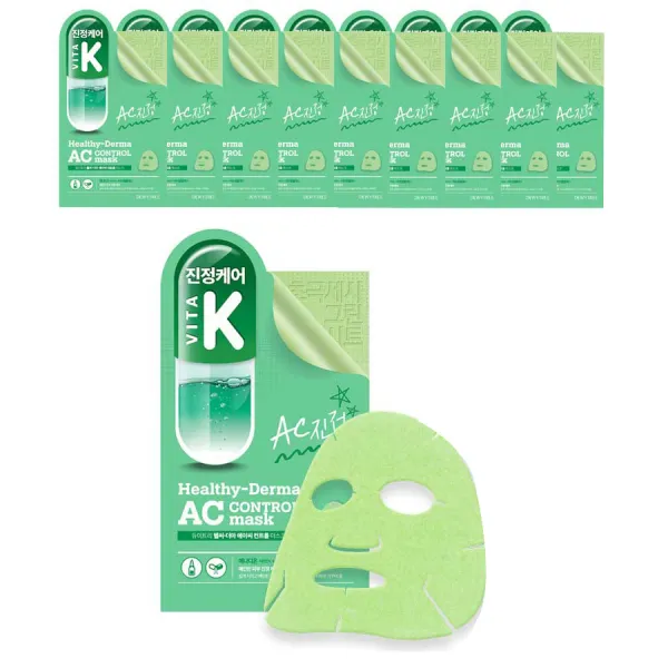 듀이트리 헬시더마 비타민 마스크팩 진정케어 1개 10개