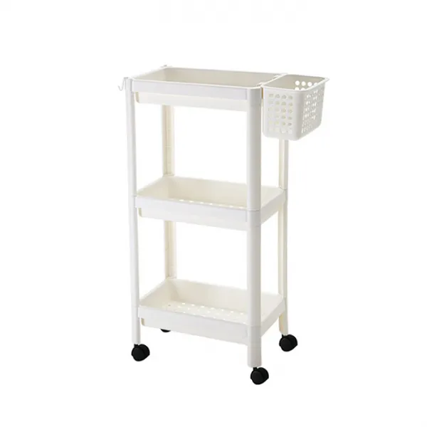 제이씨씨무역 23 이동식 공간 수납장 3단 화이트