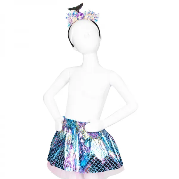 파티팡 할로윈 파티스커트 분장세트 인어공주 혼합 색상 1세트