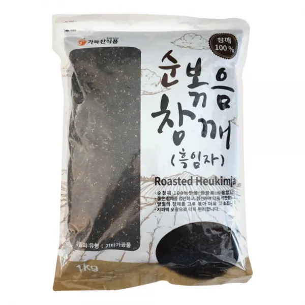 가득찬 순볶음참깨 흑임자, 1kg, 1개