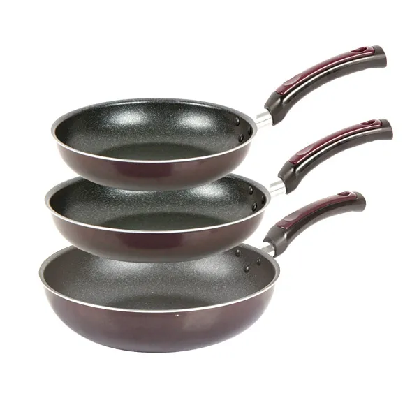 매직쉐프 마블코팅 뉴 스마트 논스틱코팅 후라이팬 3종 세트, 혼합 색상, 후라이팬 24cm + 28cm + 궁중팬 28cm