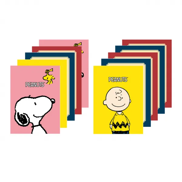 스누피 피너트 무제노트, 랜덤 발송, 10개