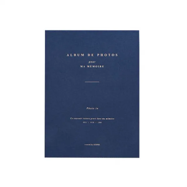 아이코닉 포토인 4x6 앨범 Navy 50매