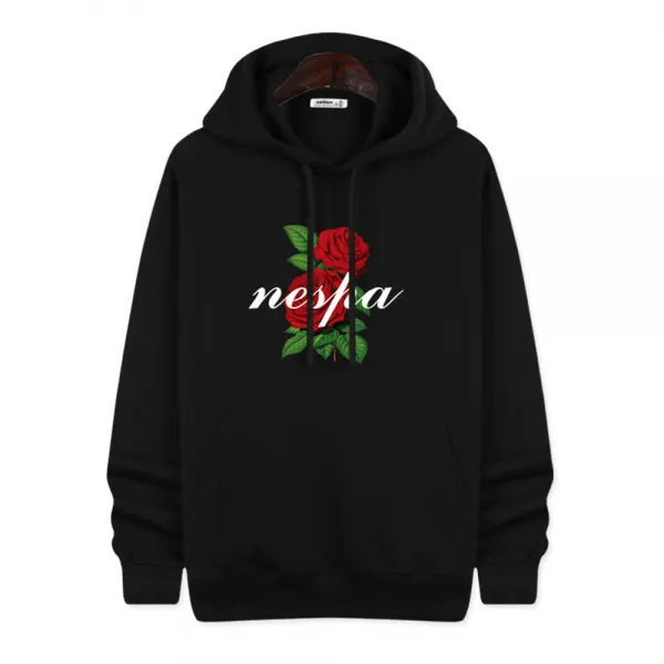 네스파 로즈미 특양면 긴팔 후드티셔츠 남여공용 빅사이즈 SEI 0076