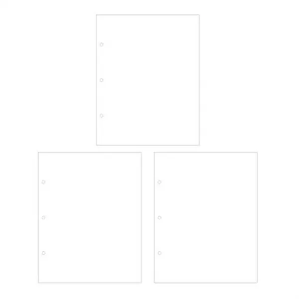 아이코닉 메모리바인더 내지 SCRAP BOOK 3p, 12매