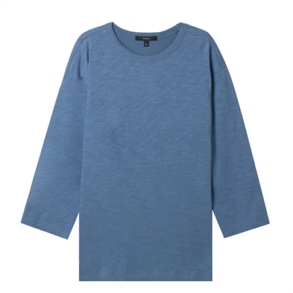 탑텐 슬럽 칠부 티셔츠 Msz3ts3912