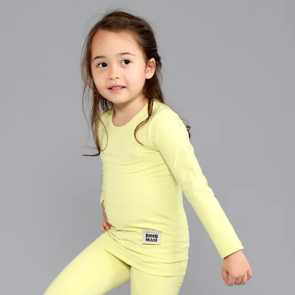 보누맘 아동용 에어로웜 기모내의세트