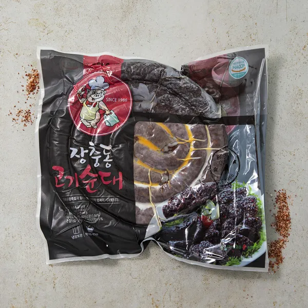 장충동왕족발 고기순대 1kg 1개
