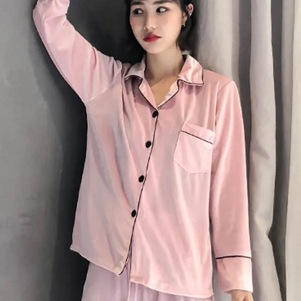 민트코코아 벨벳 커플잠옷 상하의세트