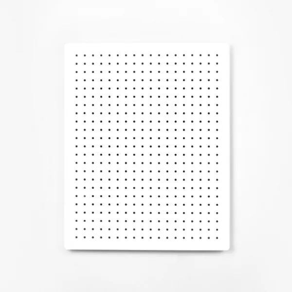타공판닷컴 인테리어 모던 타공판 가로 400mm x 세로 500mm, 1개, 화이트