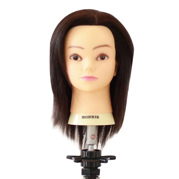 모리스 100% 인모 모량위주 숏헤어 30cm, 암갈색, 1개