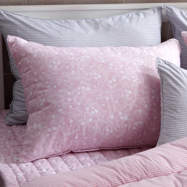 바니루이스 레나 나노화이바 누빔 베개커버 2p 핑크