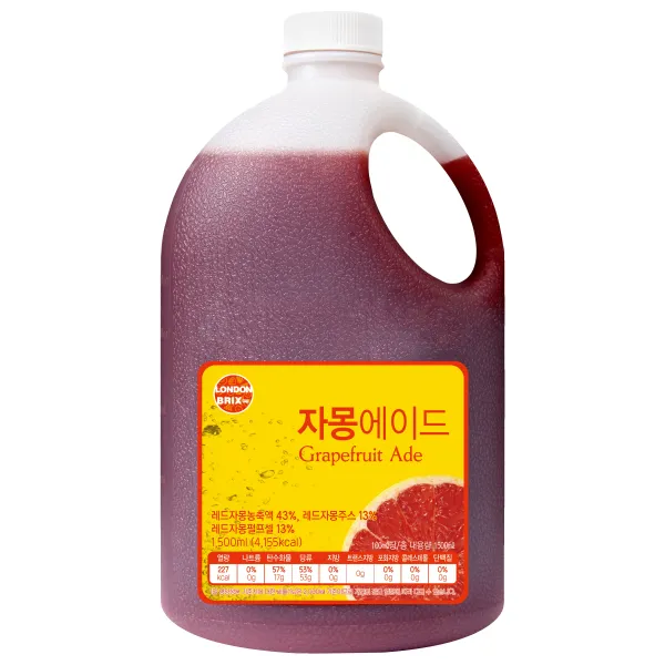 런던브릭스 자몽에이드, 1500ml, 1개