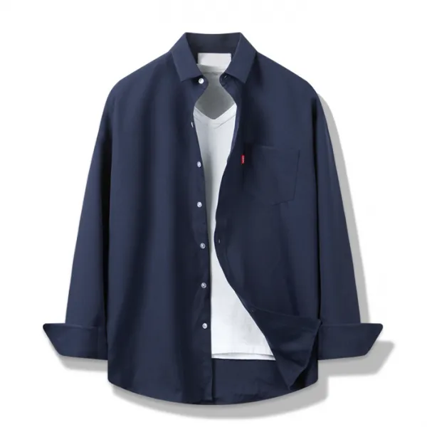 해리슨 남성용 리얼 무지 베이직 셔츠 Met1556