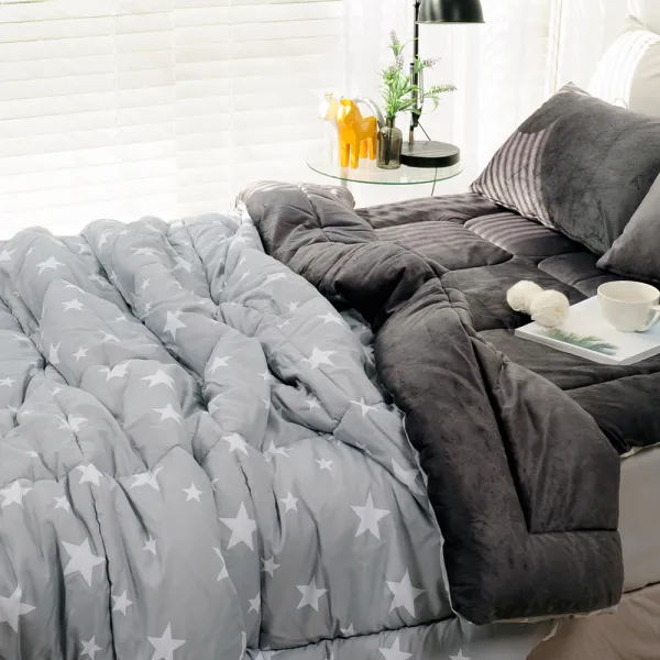 스코홈 웜피치 극세사 차렵이불 슈퍼스타