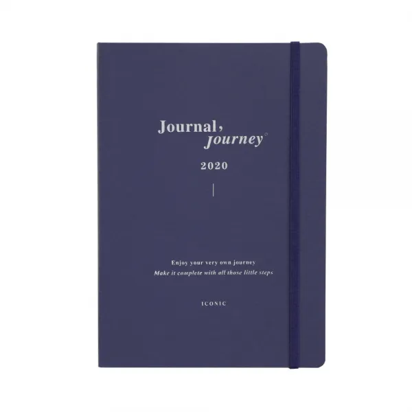 아이코닉 저널 J 2020 다이어리 Purple Navy