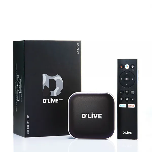 딜라이브 UHD H5 플러스 OTT 셋톱박스, 단일 상품