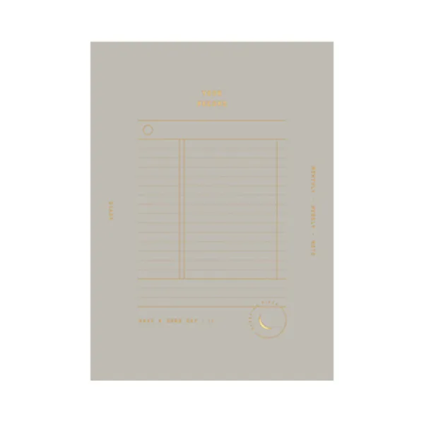 7321디자인 슬리핑피스 페블 만년 다이어리 스토니