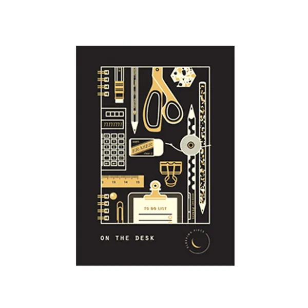 7321디자인 슬리핑피스 만년 다이어리 온 더 데스크