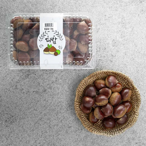 아산율림 밤, 1.5kg(대), 1개