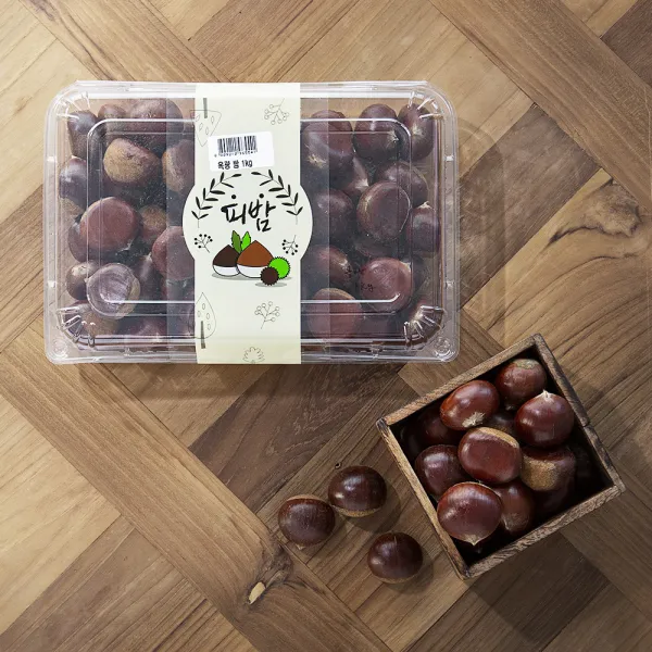 옥광밤, 1kg, 1개