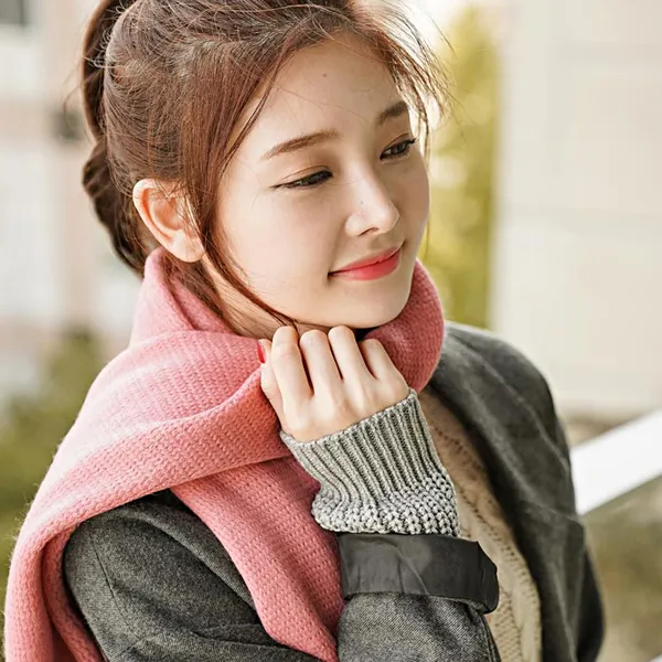 세컨핑크 투칼라 머플러 YSR1406