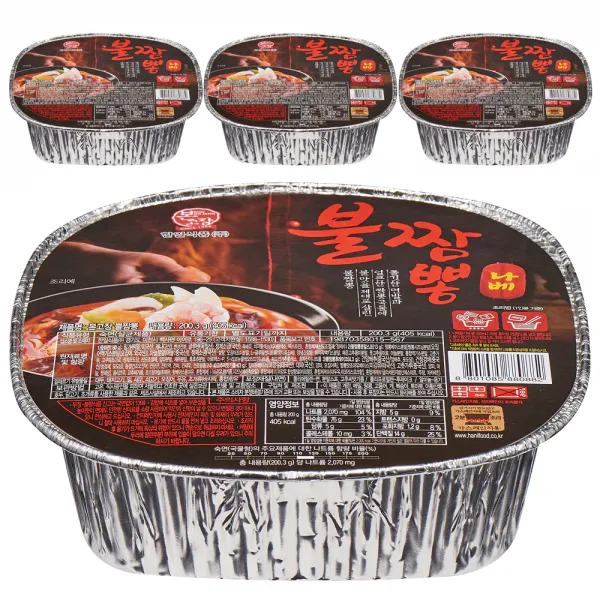 한일본고장 불짬뽕 나베, 200.3g, 4개