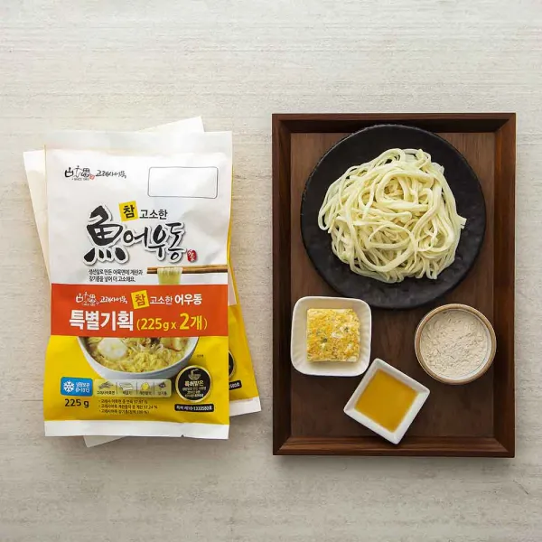 고래사어묵 참 고소한 어우동, 225g, 2개