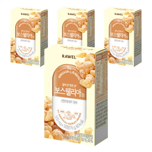로엘 보스웰리아정, 30정, 4개