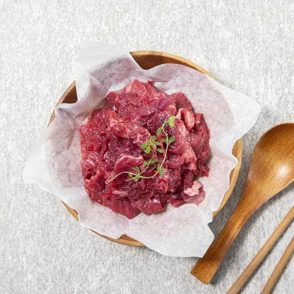 건화 한우 1+ 국거리용 (냉장), 800g, 1개