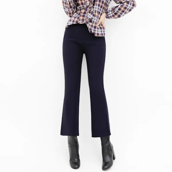 가비진 여성용 기모 밴딩바지 부츠컷 완전편한 86a