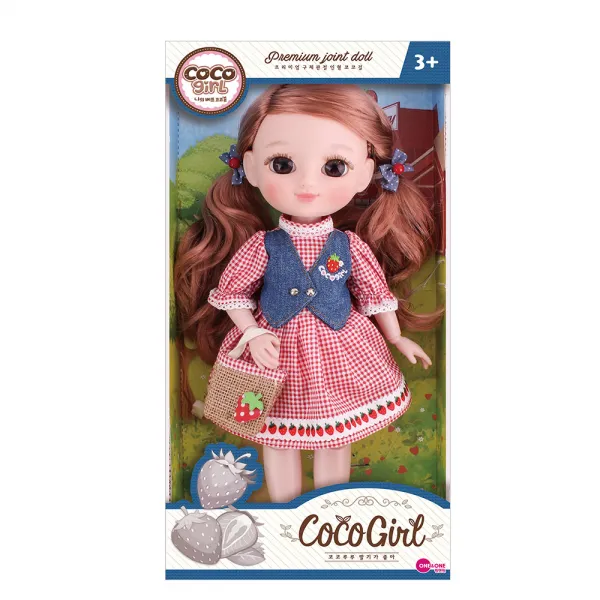 원앤원 코코걸 코코루루 딸기가좋아 구체관절인형 혼합 색상