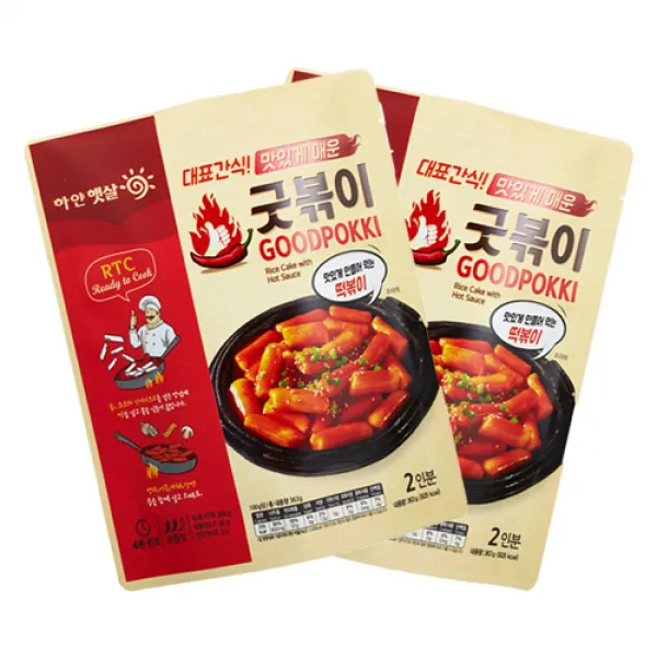 굿푸드365 굿볶이 맛있게 만들어 먹는 떡볶이 363g, 2개