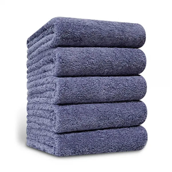 포레스트컴퍼니 보송보송 난리난 포레스트타올 200g 40수 코마사 네이비 5개