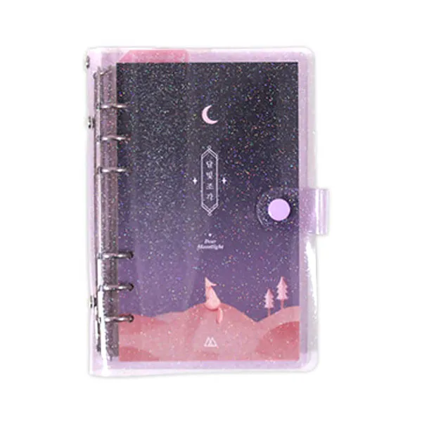 세컨드맨션 A6 6공 트윙클 라잇 다이어리 만년형 사막여우 문